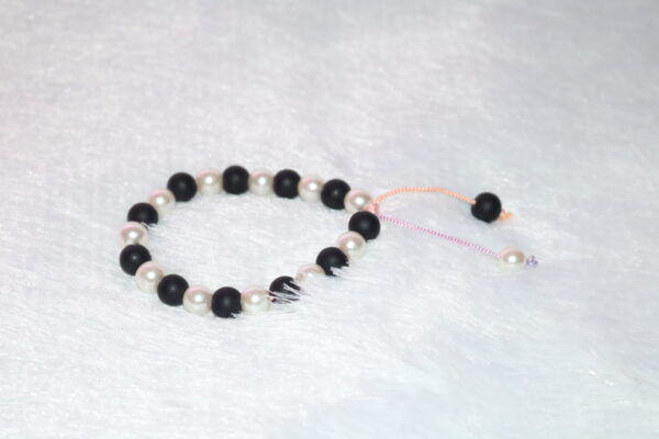 Black & White Adjustable Unisex Bracelet