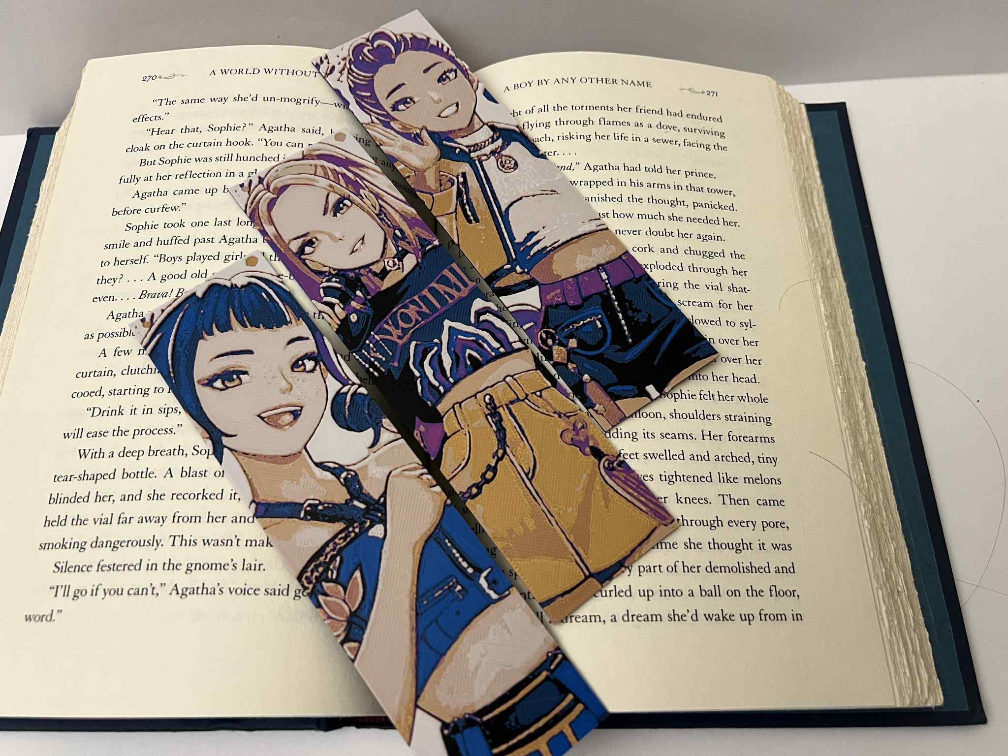 Anime Character 3D Printed Bookmark 🔖📖📚 - Image 3